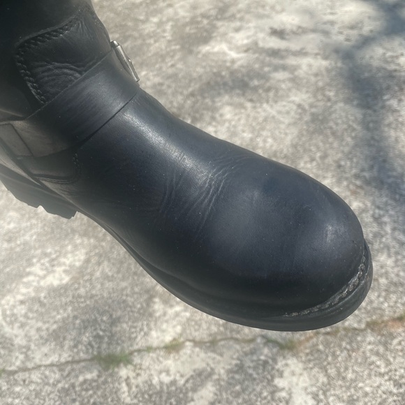 CodyJames engineer boots black, leather size 12 D soft toe very good condition… - Picture 7 of 7